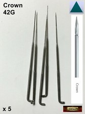 M00912x5 MOREZMORE 5 Felting Needle 42G EXTRA FINE CROWN for Dry Needle Felting