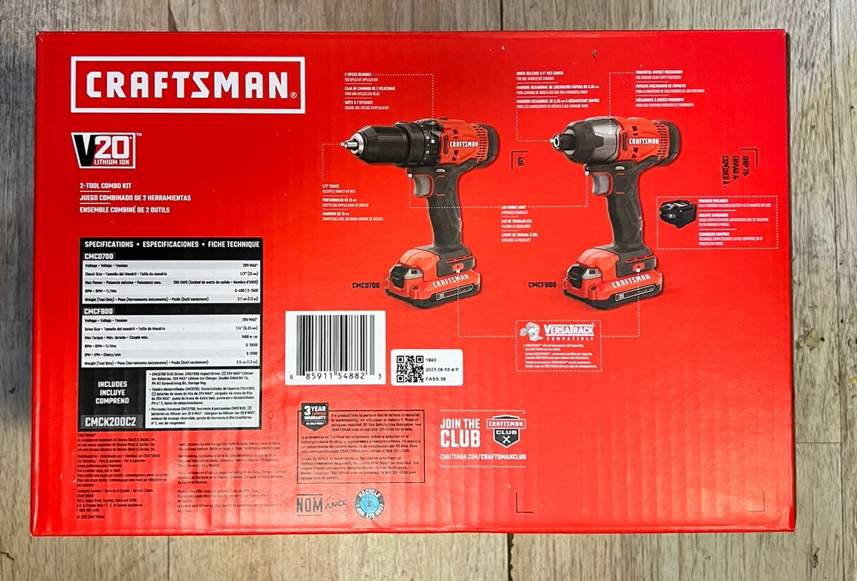 Craftsman 20 volt combo cheap kit
