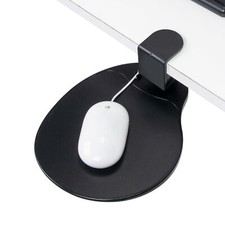 Clamp on Mouse Platform Clip on Pad Rotating 360 Degree Ergonomic Mouse Tray ...