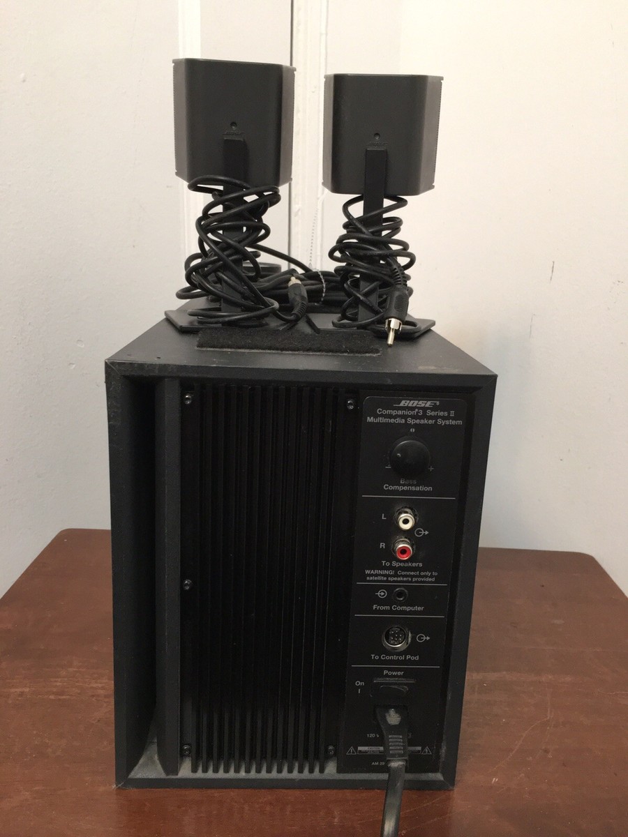 スピーカー・ウーファー BOSE COMPANION3 SERIES2 Amazon.com: Bose Companion 3 Series II Multimedia Speaker