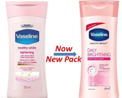 Vaseline Healthy White Éclaircissant Visible Fairness Lotion |... - Photo 1/3