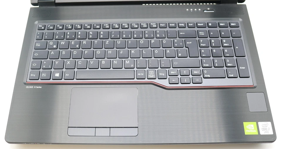 Fujitsu Celsius H7510 CAD i7-10850H 6Kerne 32GB RAM 512GB SSD T1000 Win11 GUT - Bild 3 von 4