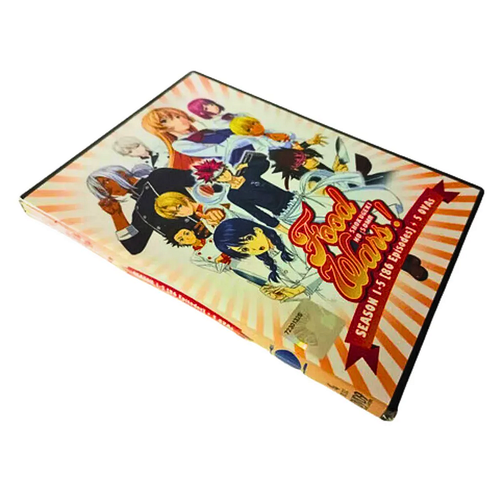 Food Wars! Shokugeki No Soma Season 1-5 + 5 OVAs English Dub TV Series Anime DVD - Imagen 6 de 13