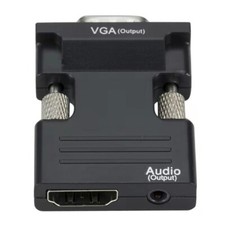 HDMI  zu auf VGA mit Audio Output Cable Converter Adapter 1080P