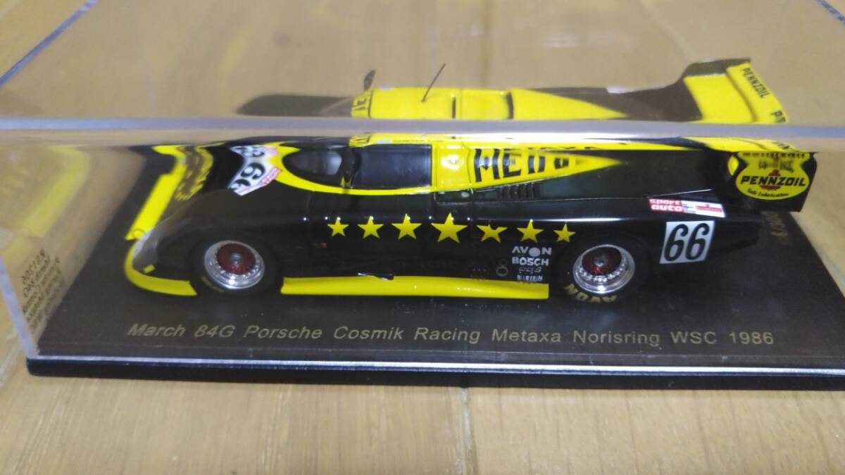 Spark Raceland Custom Order March 84G Porsche WSC Norris Spark Raceland Custom Order March 84G Porsche WSC Norris