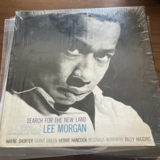 Lee Morgan - Search for the New Land RVG - 1973 black b BST 84169 VG in shrink 