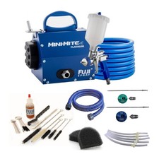 Fuji Spray Mini Mite 4 Platinum T75g Hvlp Spray System Accessory Bundle