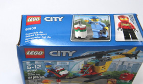 LEGO City Airport Starter Set 60100  Sealed Damaged Box