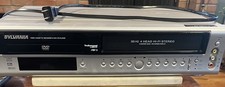 Sylvania DVC850C DVD VCR VHS Player Tape Recorder Combo TESTED WORKS