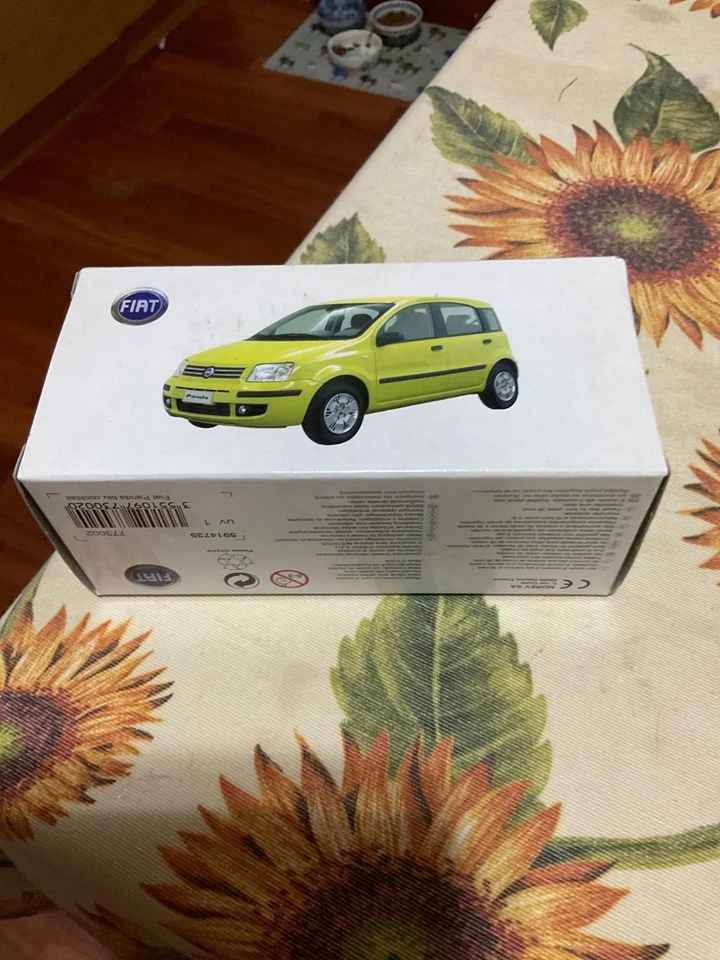 B73 1:43 NOREV 773001 FIAT PANDA BLUE NUOVO CON SCATOLA - Immagine 2 di 2