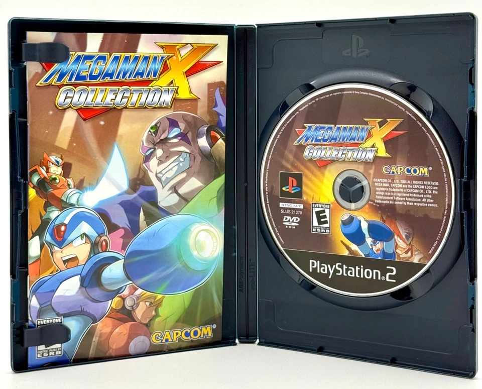 Mega Man X Collection (Sony PlayStation 2, 2006) - CIB Complete w/ Manual - Image 3 of 4