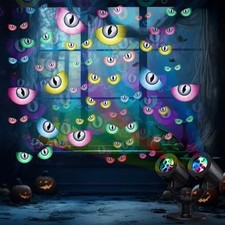 Halloween Projector Lights Outdoor Double Head Dynamic Spooky Eye Decor