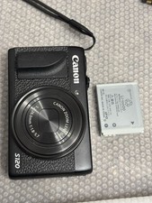Canon PowerShot S120 Compact Digital Camera Used Tested LCD Line From Japan