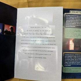 Rare Sega Dreamcast Pre-Launch Reseller Promo Brochure 1999 Advertising
