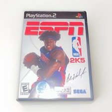 SEGA ESPN NBA 2K5 - Sony PlayStation 2 PS2 Basketball Sports, Manual, Online