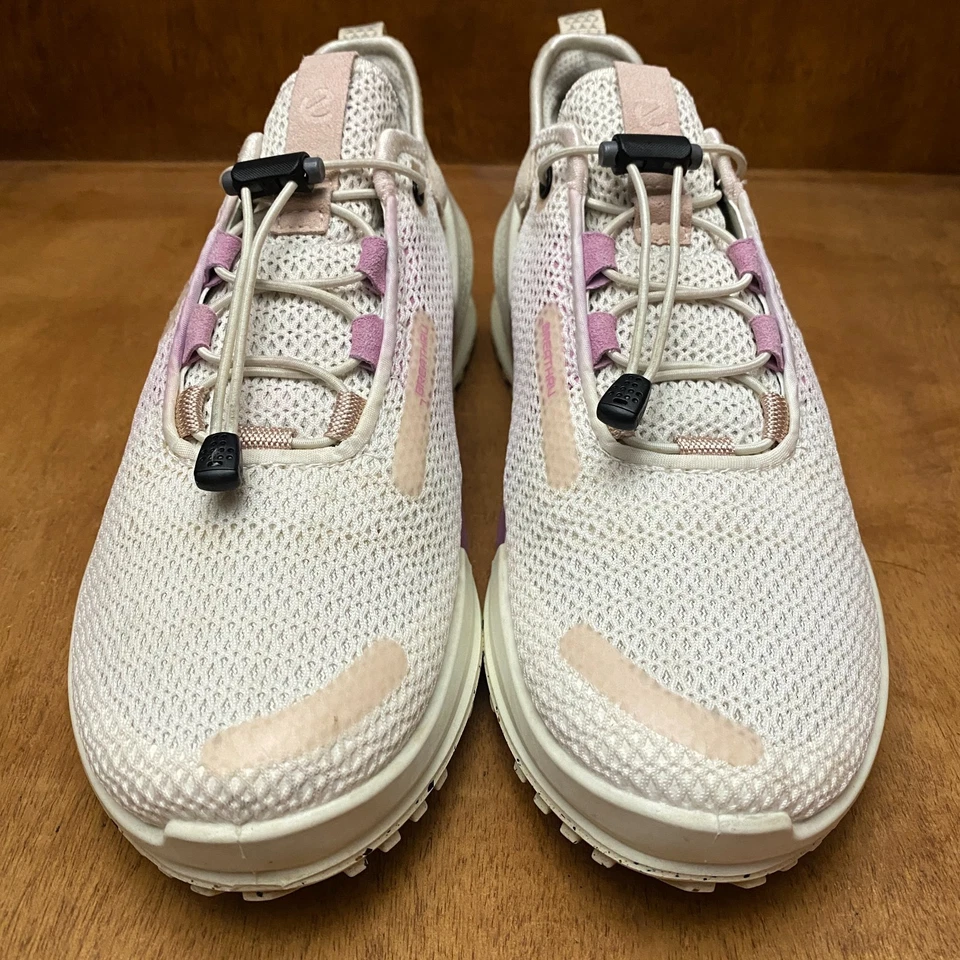 Женские кроссовки ECCO Biom 2.0 Breathru Cross размер 7-7,5 ЕС 38 белые розовые - Изображение 3 из 4