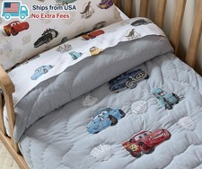 Pottery Barn Kids Disney and Pixar Cars Heritage Toddler Quilt Crib Sized