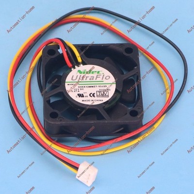   U40X12MMZ7-53J25 DC12V 0.07A 4010 3-Wire Inverter Cooling Fan #nm