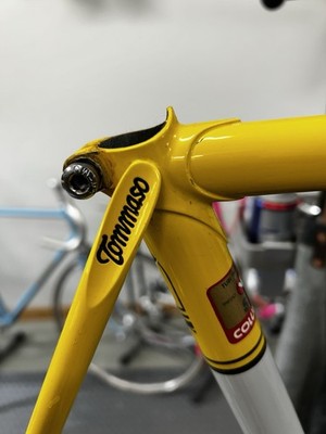 Tommaso Vintage Steel Road Bike Frame Mondrian Colors! | eBay