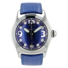 Corum Bubble Blue Dial Stainless Steel 45mm Q...