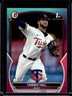 2023 Bowman Draft Tanner Hall Aqua/Pink Gradient 1st Prospect #/199 Twins