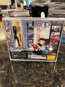 Neon Genesis Evangelion Sega Saturn Japan with spine card!