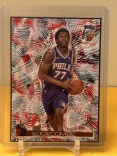 2025-26 Topps VJ Edgecombe  (RC) Hand Painted Custom Art Card Sixers