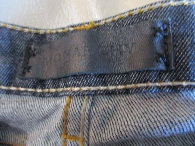 JEANS MONARCHY, Mujer Talla 26 X 34 Hecho en EE. UU. Foto 3 de 4