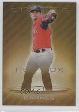 2013 Bowman Sterling Prospects Gold Refractor 31/50 Matt Barnes #BSP-14 1q7