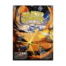 Ral Partha Boardgame Galactic Grenadiers Box Fair/VG+