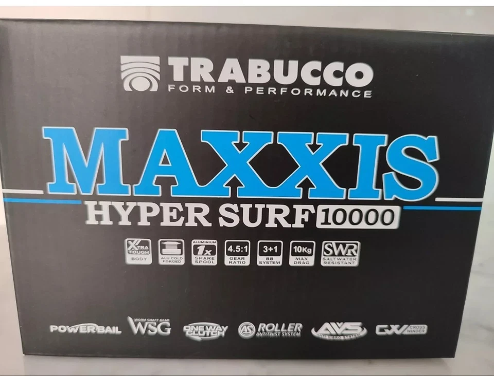Mulinello da Surfcasting Trabucco Maxxis Hyper Surf 10000 - Immagine 2 di 3