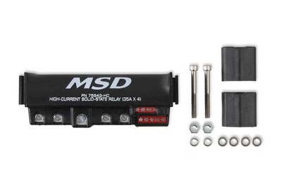 MSD Ignition 75643-HC High-Current 35 Amp 4-Channel Solid State Relay Kit