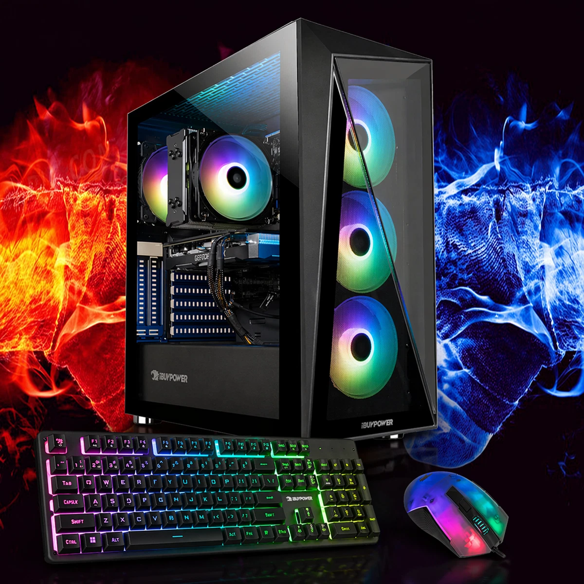 Gaming Dedicated Graphics Intel Core i7 8th Gen. PC Desktops & All