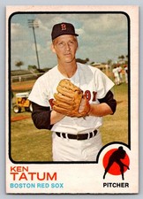 1973 Topps Ken Tatum #463 - Boston Red Sox