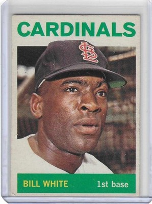 1964 Topps Bill White - #240 Cardinals (EX)