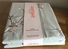 John Lewis ANYDAY Chinese Blossom DOUBLE Duvet Cover Set, Duck Egg RRP £45.00