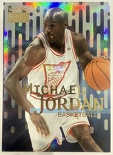 MICHAEL JORDAN 2022 SKYBOX METAL UNIVERSE CHAMPIONS HOLO INSERT #S-1 RARE MINT