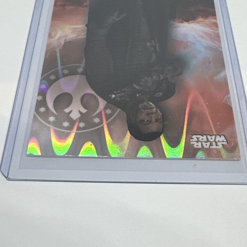 2025 Topps Cromo Star Wars Greef Karga Ray Wave Raro - Imagen 4 de 6