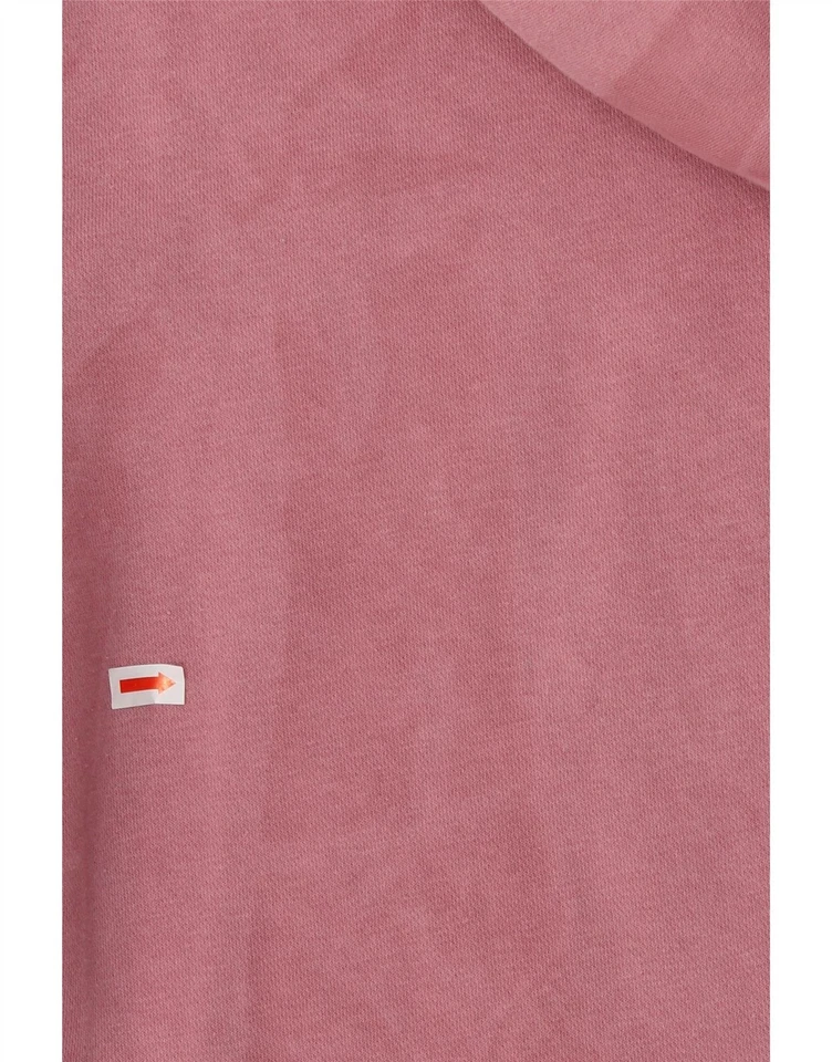 Sudadera con capucha gráfica HUMMEL para mujer Reino Unido 16 grande rosa algodón BX05 Foto 3 de 4