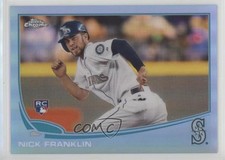 2013 Topps Chrome Blue Refractor 45/199 Nick Franklin #154 8k4