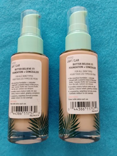 PHYSICIANS FORMULA BUTTER BELIEVE IT! FOUNDATION+CONCEALER LIGHT 2 Pk - Picture 2 of 2