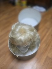 Vintage Everbest Of Hollywood Florida Hat Wig Box Travel Case - 1 Wig, 1 Head