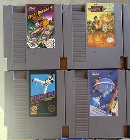 11 Nintendo NES Games Untested Includes Tetris