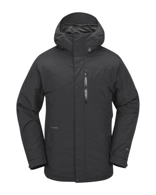 Volcom L Insulated Gore-Tex Men's Winter Jacket, Black, X-Large