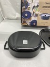 Alva Nori Enameled Cast Iron Oval Dutch Oven 5.5L In Black — photo 7