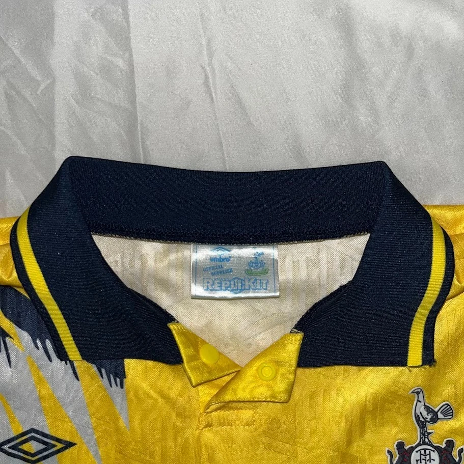 CAMISETA DE FUTBOL TOTTENHAM HOTSPUR 1991/1994 UMBRO REPLI-KIT REMAKE OFICIAL TALLA L Foto 3 de 4