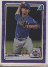 2020 Bowman Chrome Prospects Purple Refractor 7/250 Briam Campusano #BCP-7 1e3