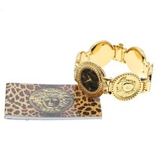 VERSACE MEDUSA 7008002 30mm SS Black #C17788
