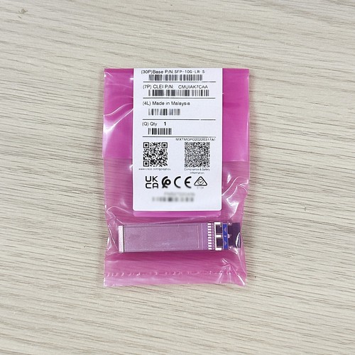 NOWY MODUŁ NADAWCZO-ODBIORCZY CISCO SFP-10G-LR 10G SFP+, hologram