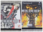 Metal Gear Solid 2 & 3 Sons of Liberty and Snake Eater Sony PlayStation 2